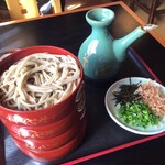 手打 神代そば - 割子そば 4枚