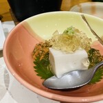 割烹旅館　五本松 - 夕食　ごま豆腐