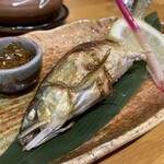 割烹旅館　五本松 - 夕食　鮎塩焼き
