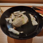 一宇 - 蟹真丈＋松茸