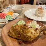 warung Ondel Ondel - 料理写真:アヤムべトゥトゥのセット