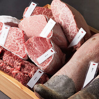 一流の卸から仕入れる特別なお肉