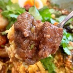 カリー ダイス - 牛スジやさいのカレー