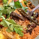 カリー ダイス - チキンキーマカレー