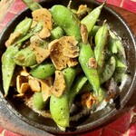 七輪焼鳥バル FUNKY JUNK FULL CHICKEN - 枝豆ガーリック