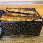 町田 うなぎ流木 - 上うな重(一匹分) 関西風地焼