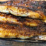 町田 うなぎ流木 - 上うな重(一匹分) 関西風地焼