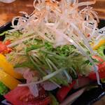 楽韓堂 - 蒸し鶏サラダ