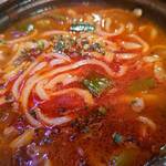 楽韓堂 - 〆は うどん