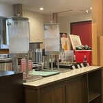 前田亭 - お水はセルフサービスで♡