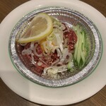 焼肉 鶯谷園 - 焼ユッケ　1,100円