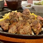 前田亭 - 熟成赤身牛ステーキ（Ｌ）定食 （ ３２０g ）