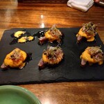 ワイマーケットブルーイングキッチン - パプリカのソースが美味しい。