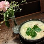 照の家 - つくね湯葉あんかけ