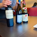 エリタージュ - グラスの赤ワインはこの3種から選びます。