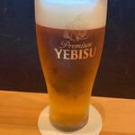 季節料理 よし野 - ビール