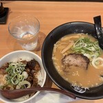 麺酒場 楓花亭 - 楓花亭セット