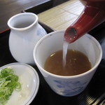 三六庵 - 「そば湯」も完食！