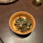 焼肉のMr.青木 - チャプチェ（A5ランクのお肉を使用）