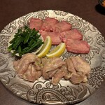 焼肉のMr.青木 - 「牛タン」と「せせり」