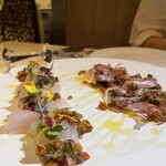 Sakura - カルパッチョ２種盛り