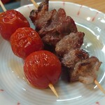 やきとり横丁 - カシラ・トマト