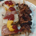 やきとり横丁 - ウインナー・軟骨