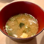 鳥徳 - 味噌汁