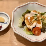 鳥徳 - 漬け物、サラダ