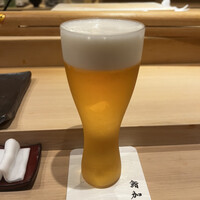鮨 加 - 生ビール