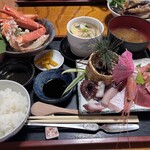 ファミリーれすとらん ひろせ 寿し正 - さしみ御膳