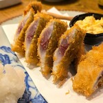 皿然 - アジフライ