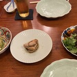 月泉 - タコ・落花生・蒸し鶏