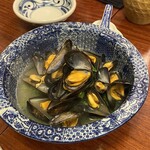 月泉 - モンシャンミッシェル空芯菜炒め