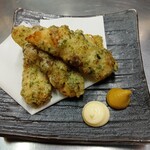 てっぱん居酒家 阿吽 - ちくわ磯辺揚げ