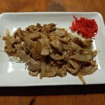 てっぱん居酒家 阿吽 - 豚の生姜焼き