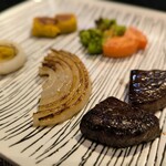 鉄板焼 石狩 - 季節の焼き野菜