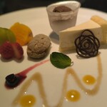 鉄板焼 石狩 - ペストリーシェフのデザート