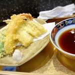 味勝鮨 - てんぷらの盛り合わせ