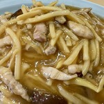 金龍郷 - 豚肉細切り焼きそば