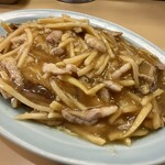 金龍郷 - 豚肉細切り焼きそば