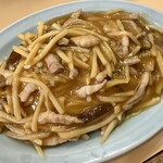 豚肉細切り焼きそば