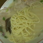 麺・スープのアップ