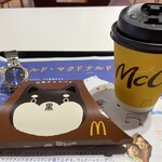 マクドナルド - 三角チョコパイ＆カフェラテ、パッケージ