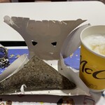 マクドナルド - 三角チョコパイ＆カフェラテ