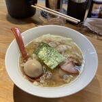 支那そば なかじま - しおワンタン味玉のうす味