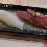 すし和食のお店田まい - 剣先イカ     生かつお