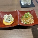 丼 あて 酒 えだかん - お通し