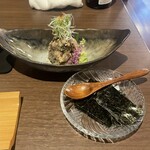 丼 あて 酒 えだかん - さばなめろう