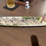 丼 あて 酒 えだかん - サマロ産牡蠣